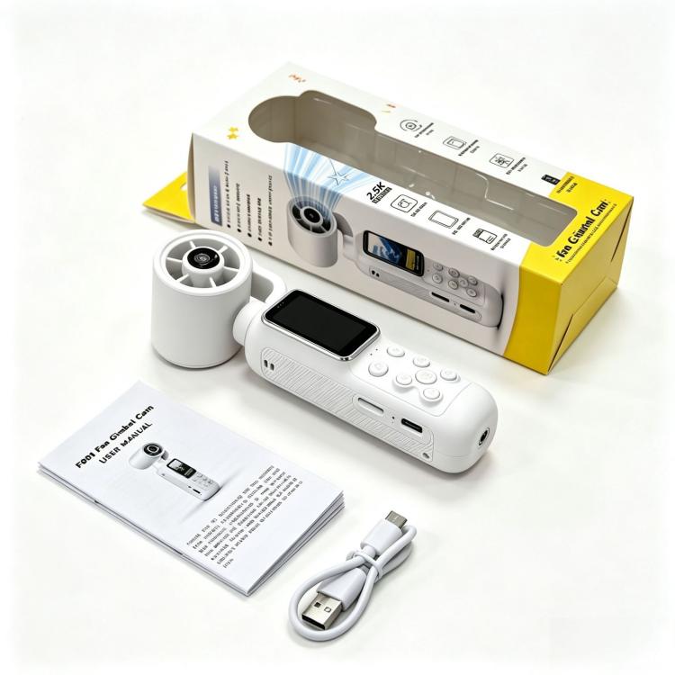 1.47 inch IPS Screen 2.5K HD Handheld Vlog Video Camera with Fan
