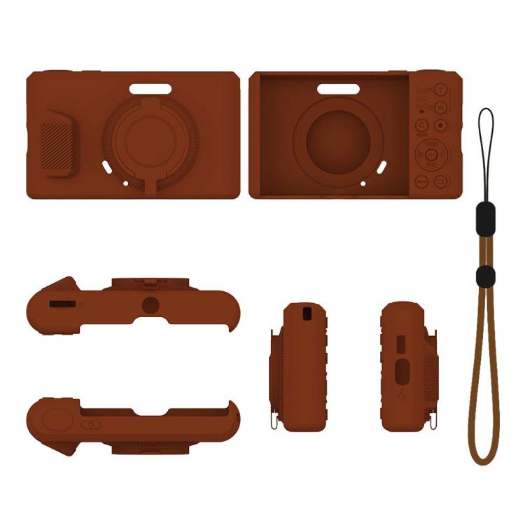 Soft Silicone Camera Protective Case with Wrist Strap, For Kodak Pixpro C1