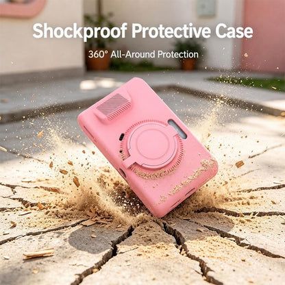 Soft Silicone Camera Protective Case with Wrist Strap, For Kodak Pixpro C1