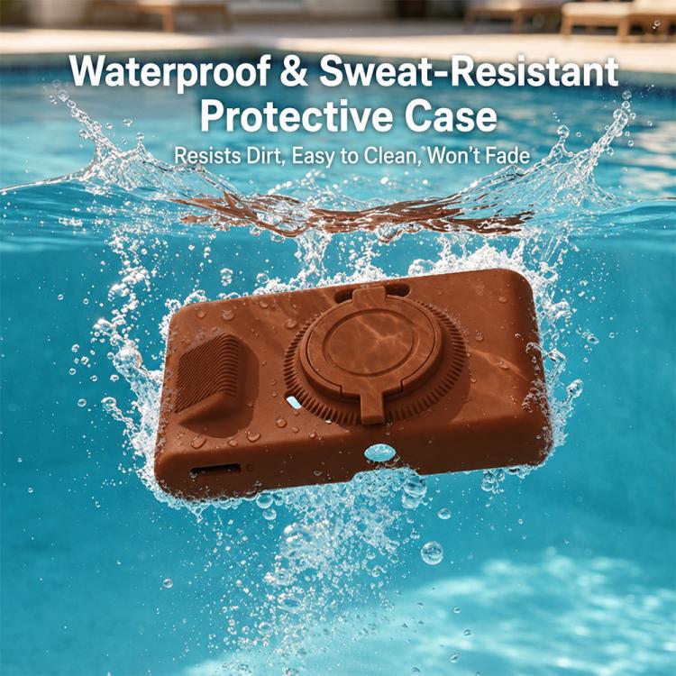 Soft Silicone Camera Protective Case with Wrist Strap, For Kodak Pixpro C1