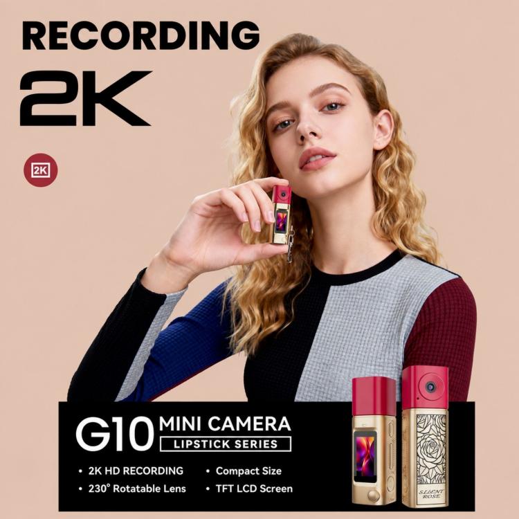 G10 Lipstick-Style Mini Thumb Camera Outdoor Sports Video Camera
