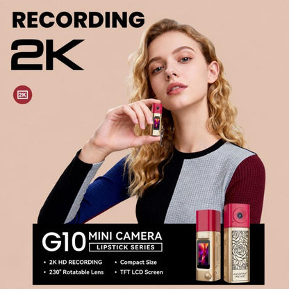 G10 Lipstick-Style Mini Thumb Camera Outdoor Sports Video Camera