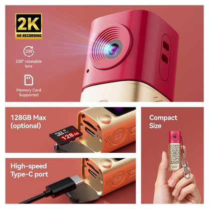 G10 Lipstick-Style Mini Thumb Camera Outdoor Sports Video Camera