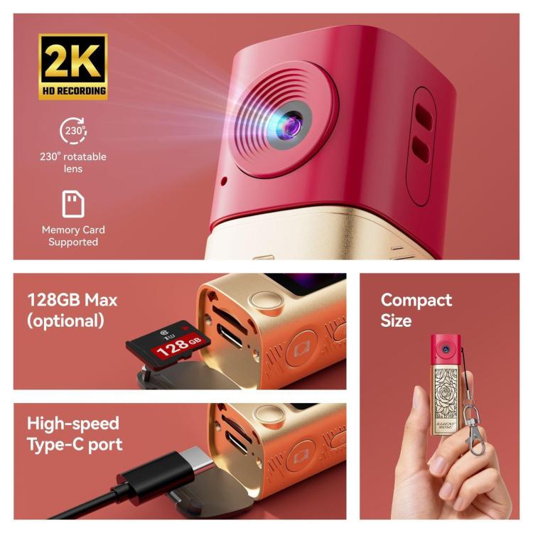 G10 Lipstick-Style Mini Thumb Camera Outdoor Sports Video Camera