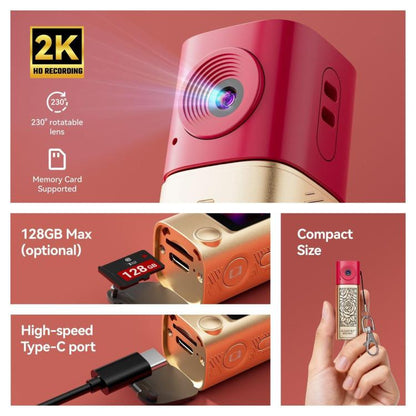 G10 Lipstick-Style Mini Thumb Camera Outdoor Sports Video Camera