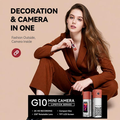G10 Lipstick-Style Mini Thumb Camera Outdoor Sports Video Camera