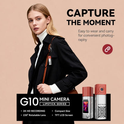 G10 Lipstick-Style Mini Thumb Camera Outdoor Sports Video Camera