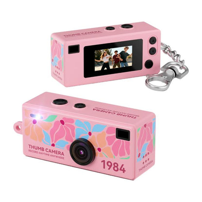 1080P Cartoon Portable Mini Thumb Camera, Support Recording