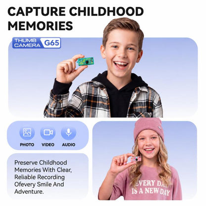 1080P Cartoon Portable Mini Thumb Camera, Support Recording
