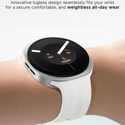 W9 Mini 1.29 inch IPS Round Screen Foreign Language Version Smart Watch Supports Blood Glucose Testing