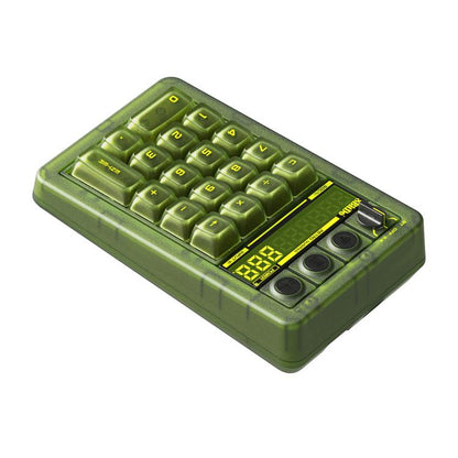 8BitDo Retro18 2 In 1 Tri-Mode Mechanical Numeric Keypad and Counter for PC, Clear Green