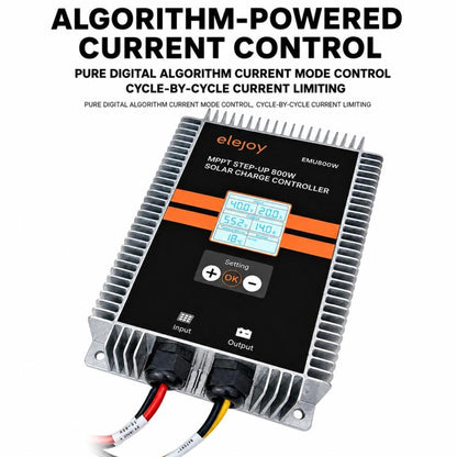 elejoy EMU800W MPPT Step-up Solar Charge Controller