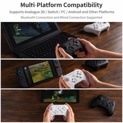 8BitDo N64 Bluetooth Game Controller Gamepad, N64 Bluetooth White, N64 Bluetooth Black