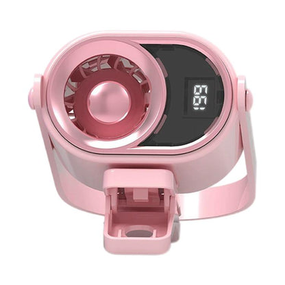 Portable Clip-on Smart Stepless Speed ??Control Digital Display Fan