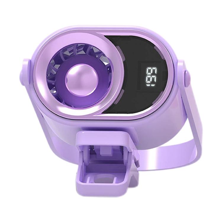 Portable Clip-on Smart Stepless Speed ??Control Digital Display Fan