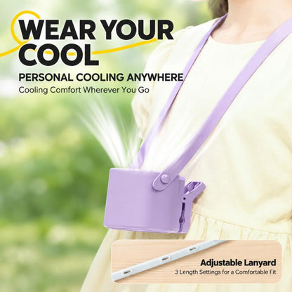 Portable Clip-on Smart Stepless Speed ??Control Digital Display Fan