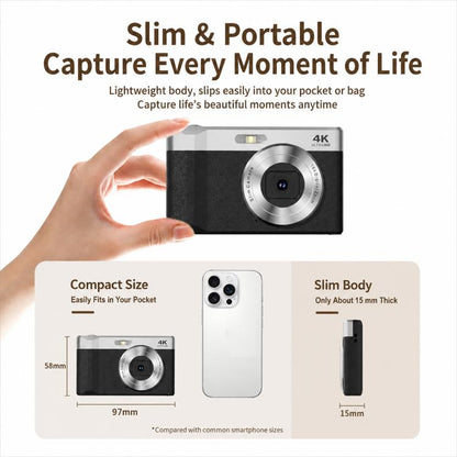 H22 4K HD 50MP Autofocus Digital Camera