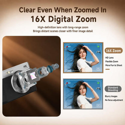 H22 4K HD 50MP Autofocus Digital Camera