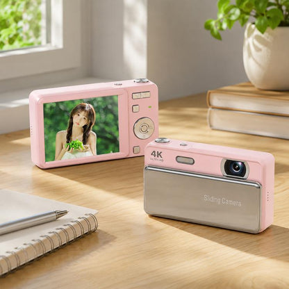 M15 Sliding Cover 4K 64MP CCD-Style Digital Camera