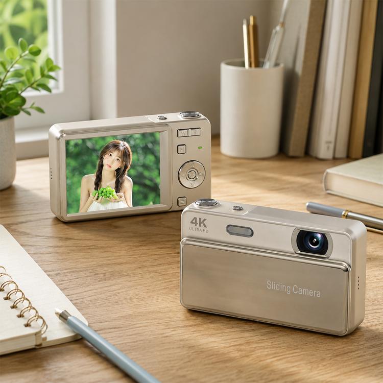M15 Sliding Cover 4K 64MP CCD-Style Digital Camera