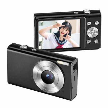 64MP Interpolated Pixels AF Autofocus 4K Digital Camera, White, White + 16G TF, White + 32G TF, Pink, Pink + 16G TF, Pink + 32G TF, Black + 16G TF