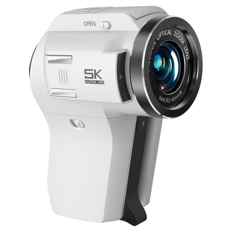 V02 8X Optical Zoom Camera Flip Screen 8K HD Handheld Vlog Video Cam