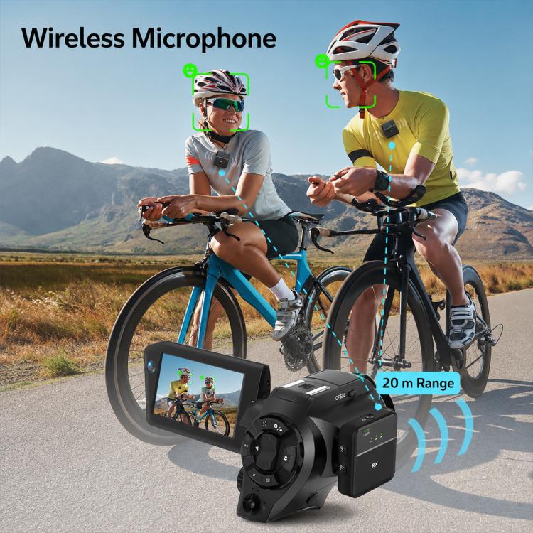 V02 8X Optical Zoom Camera Flip Screen 8K HD Handheld Vlog Video Cam