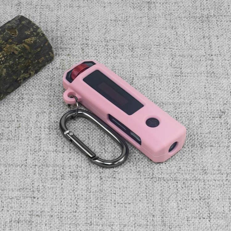 MP3 Player Solid Color Silicone Protective Case With Carabiner, For FiiO SnowSky ECHO NANO