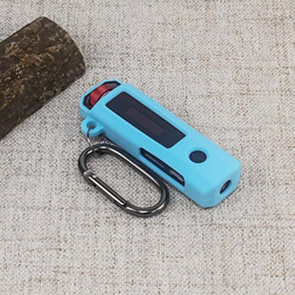 MP3 Player Solid Color Silicone Protective Case With Carabiner, For FiiO SnowSky ECHO NANO