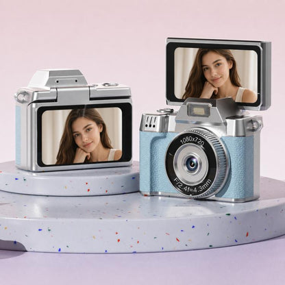 M38 1080P 1.47 inch Flip Screen Mini Portable Retro Thumb Camera