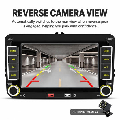 Car MP5 Player Phone Connectivity Bluetooth Reversing Camera for Volkswagen, F9093W 9 inch