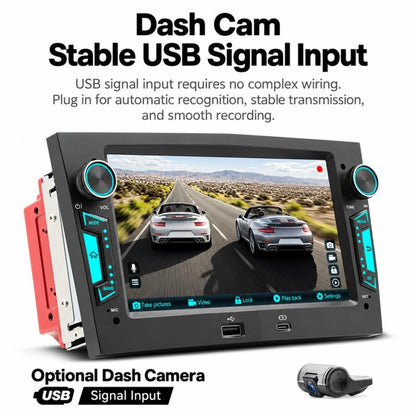 7 inch Car MP5 Player Phone Connectivity Bluetooth Reversing Camera with USB for OPEL, with USB for OPEL