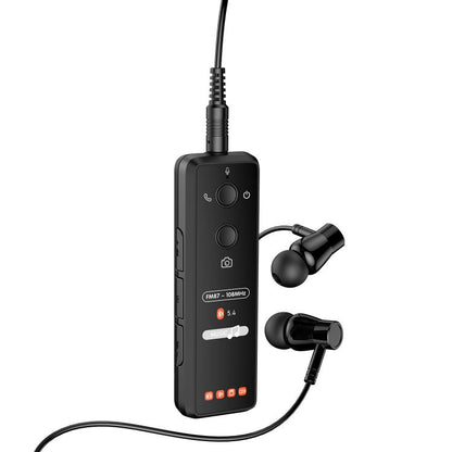 C23 Portable Clip-on Mini Bluetooth Radio MP3 Player with 3.5mm Earphone