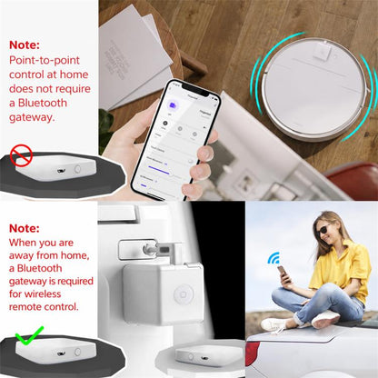 BS-FB-V3 Bluetooth Intelligent Remote Control Thumb Robot, White, Black, White + Robotic Arm
