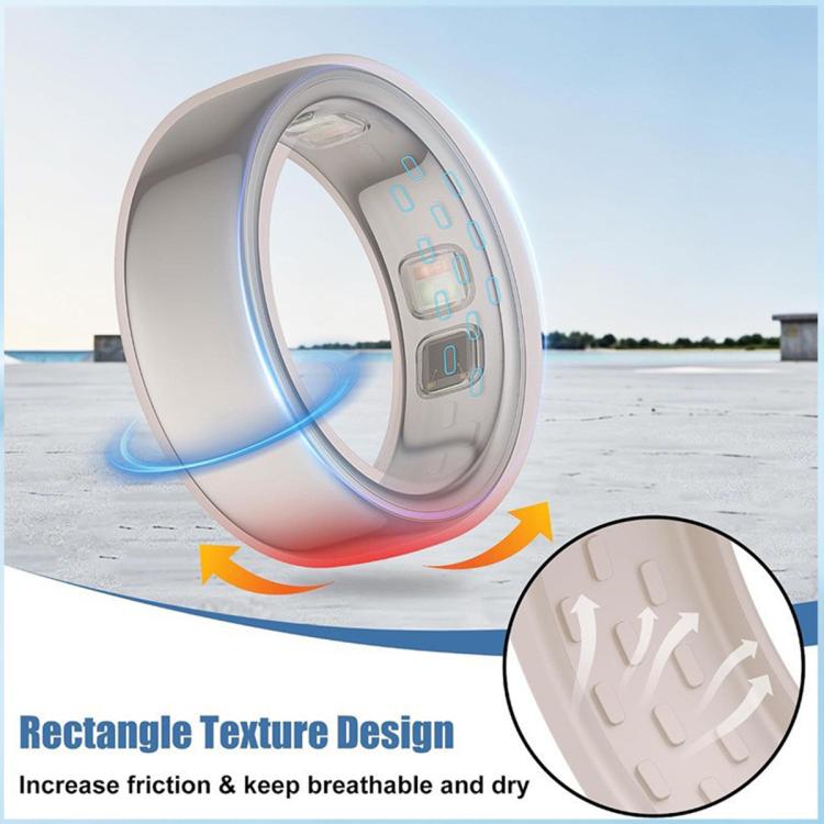 XDcase 10 PCS/Pack Silicone Protective Case for Oura Ring 4 / Gen3 / Galaxy Ring / Ultrahuman Ring AIR, S 6-9, M 10-13