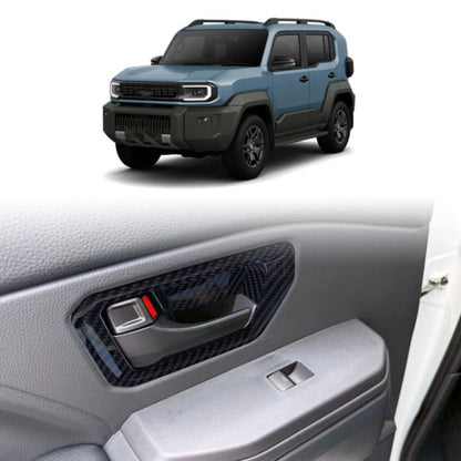 4 PCS/Pack Car Inside Door Bowl Handle Decorative Protective Frame for Toyota Land Cruiser FJ 2026