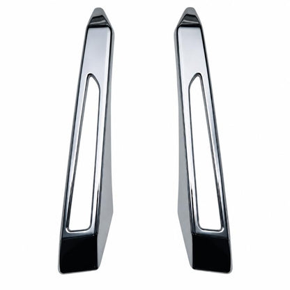 1 Pair Car Front Bumper Fog Light Chrome Trim Bezel for Daihatsu Tanto Custom 2023, Front Bumper Trim Bezel