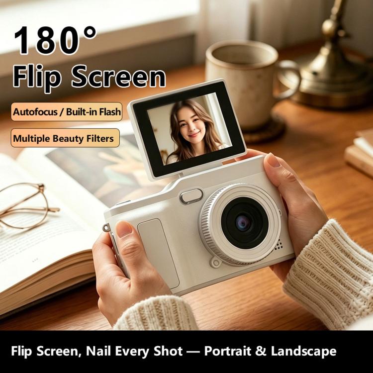X3 Retro Flip Screen 16X 48MP Ultra HD Digital Camera
