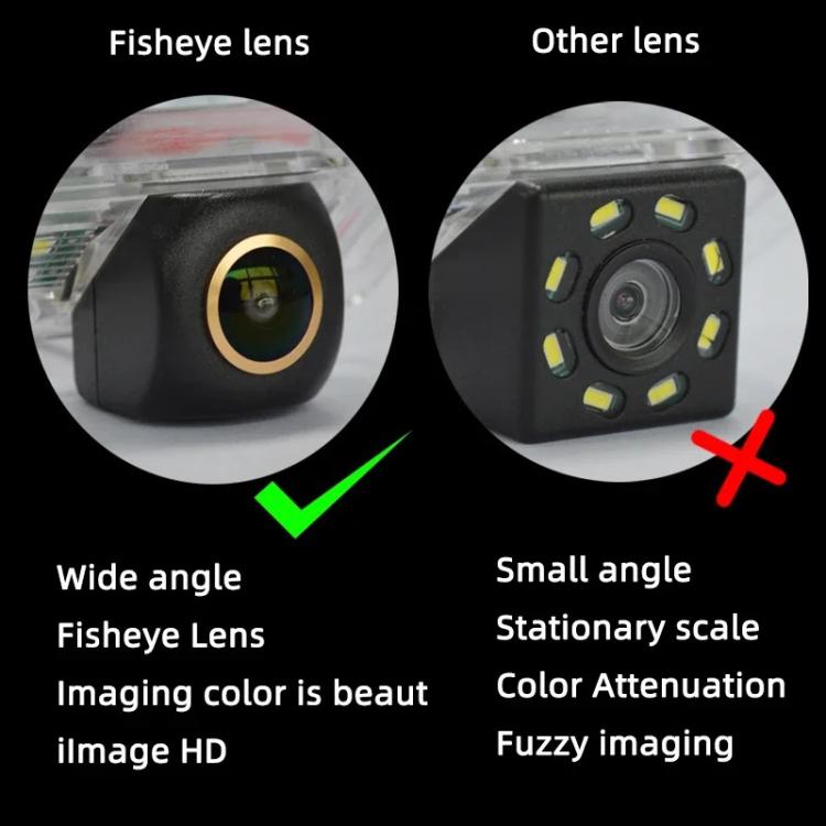 170-degree HD Night Vision Car Rear View Backup Camera for Citroen / Peugeot, AHD720P, AHD1080P