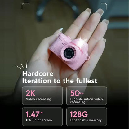 S161 Mini Thumb Camera with 1440P 2K Video Recording, 1.47 inch IPS Color Screen