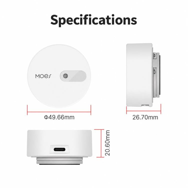 Compatible With ZigBee Tuya Smart Home Human Presence Sensor 24GHz Radar Motion Detection Sensor with App Timer