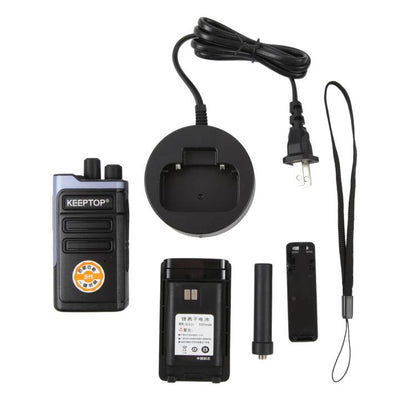 KEEPTOP W-328 5W Portable Two-way Radio Walkie Talkie, EU Plug, US Plug
