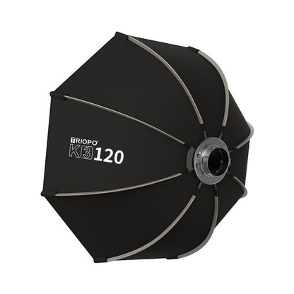 TRIOPO K3 Series Quick Setup Octagon Softbox with Detachable Bowens Mount, K3-55, K3-55 + Grid, K3-65, K3-65 + Grid, K3-90, K3-90 + Grid, K3-120, K3-120 + Grid