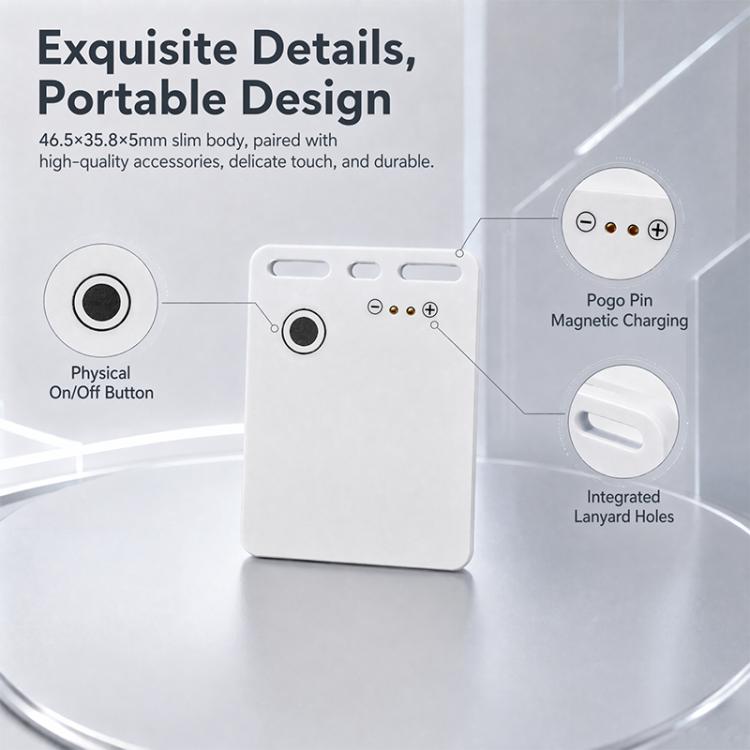RK-C536 E-ink Screen Locator Tag Compatible with Find My APP