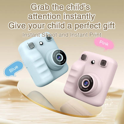 A29 2.4 inch HD IPS Screen Kids Instant Printing Camera, Support Photo and Video Recording