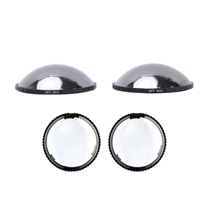 For Insta360 X6 JSR Clip-on ND Lens Filter, 4 in 1 ND32 + PC Lens Guard, 6 in 1 ND16/32/64