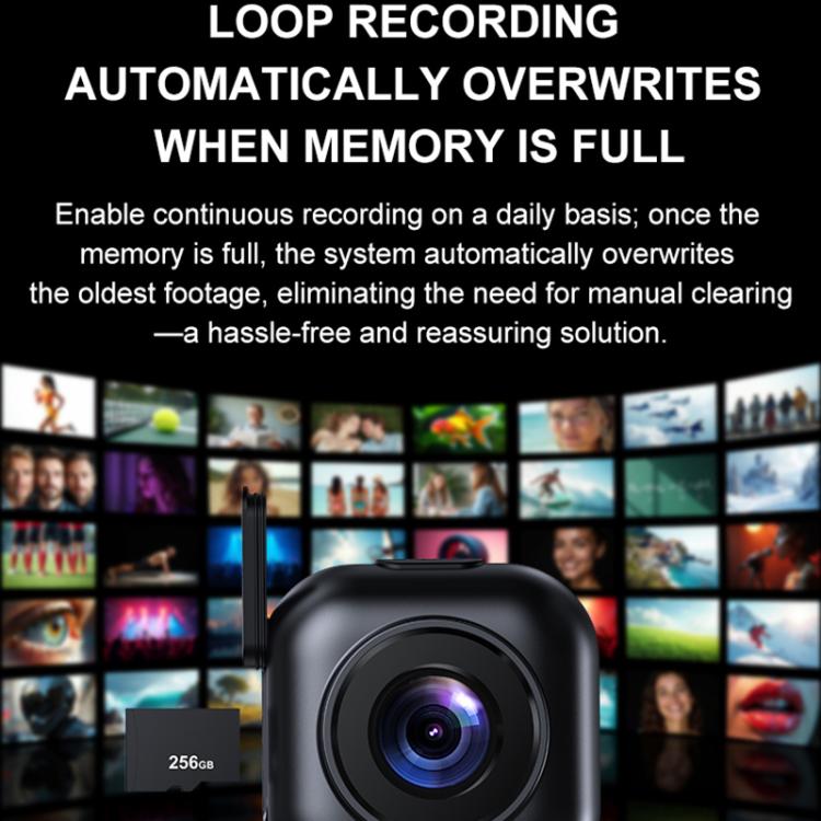 L5 2K Waterproof Motorcycle Dash Cam Cycling Recorder, L5
