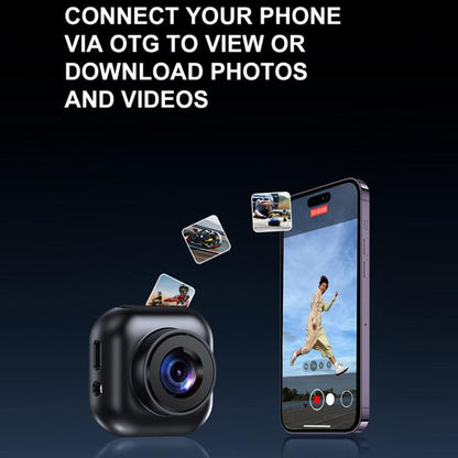 L5 2K Waterproof Motorcycle Dash Cam Cycling Recorder, L5