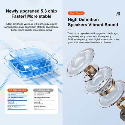 Y50 Standard Edition BT Helmet Intercom Headset, AI Voice Assistant, IPX6 Waterproof, 2-in-1 Mic, Soft Mic, Hard Mic