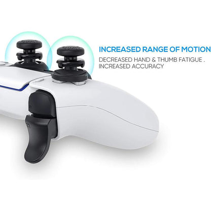 XDcase 8-in-1 Set For PS5 Controller L2/R2 Triggers Extenders & D-pad Caps & Thumb Grips